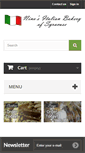 Mobile Screenshot of ninositalianbakeryofsyracuse.com